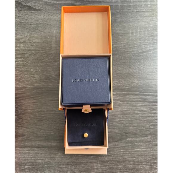 Authentic Louis Vuitton Jewelry Gift Box Pouch Drawer Bag Card Full Set - Picture 5 of 7